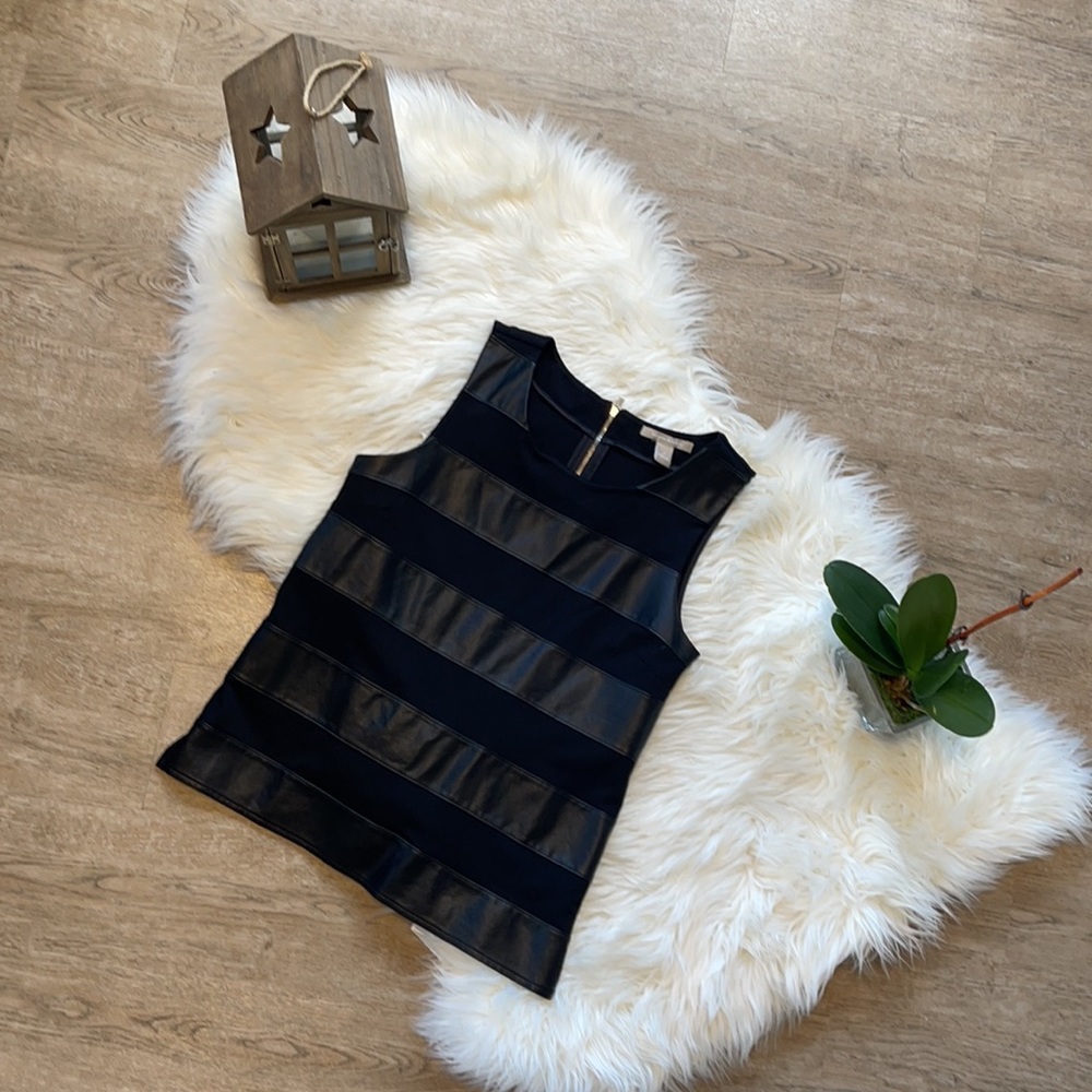 Banana Republic Black Sleeveless Top